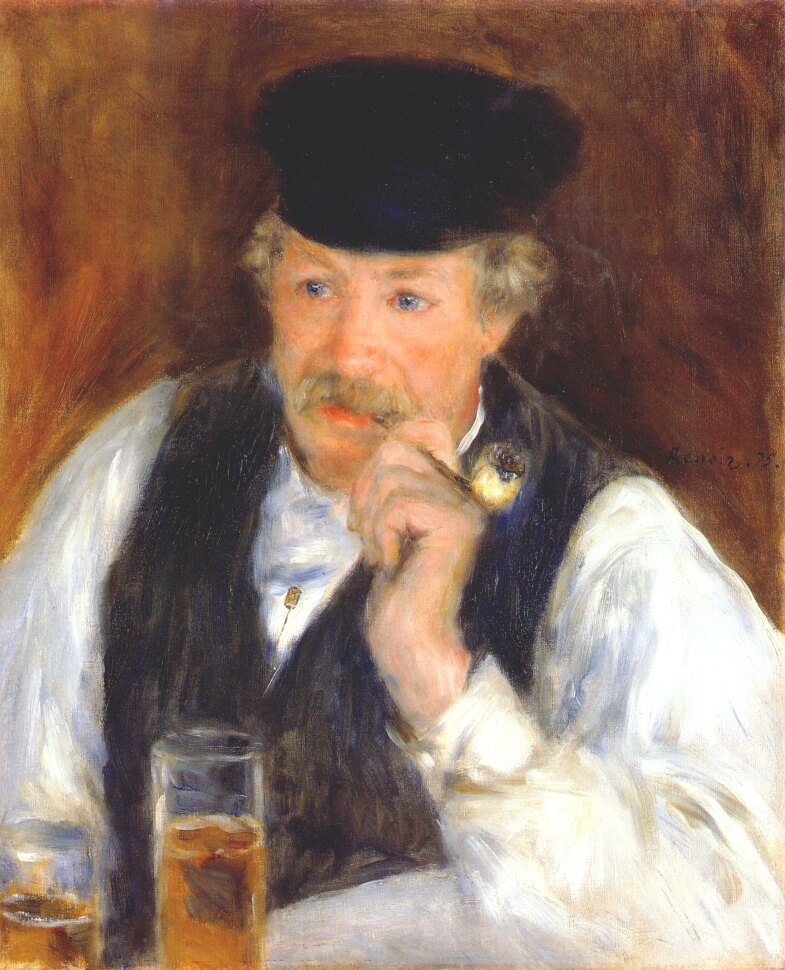 Pierre-Auguste Renoir. Portrait of Monsieur Fournaise