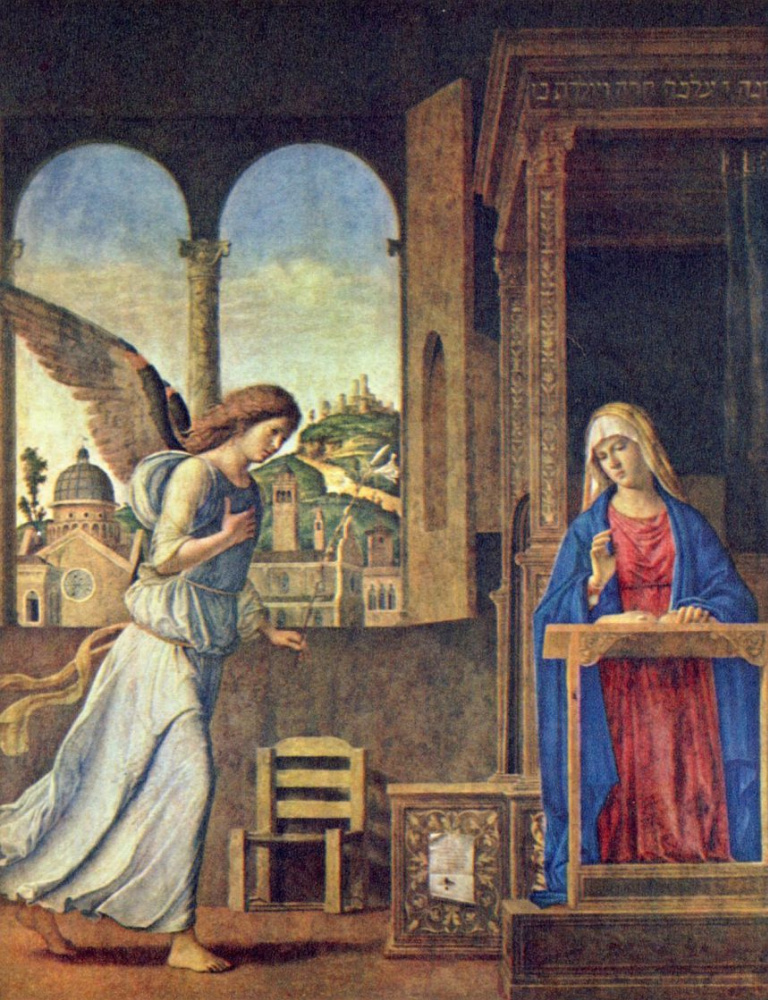 Giovanni Battista Cima da Conegliano. The Annunciation