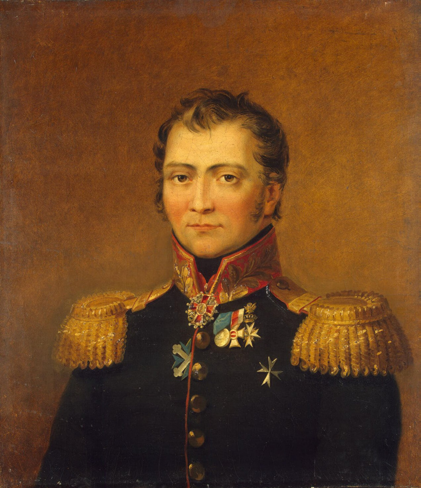 George Dow. Portrait Of Semyon Kh Stavrakeva