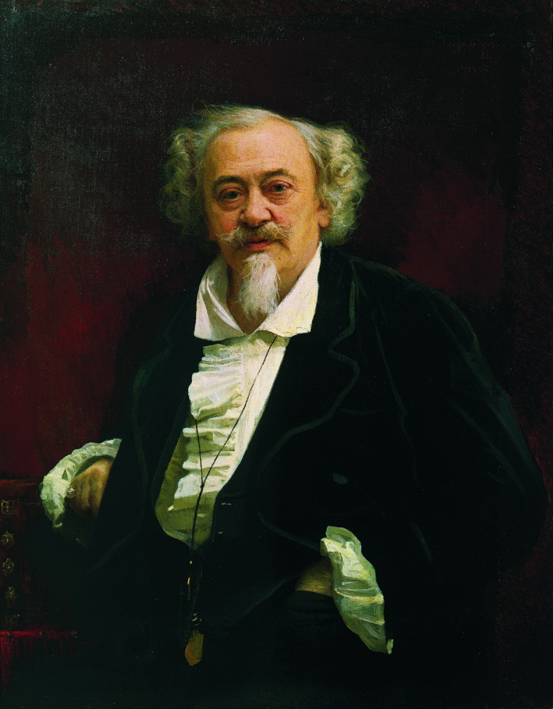 Ivan Nikolayevich Kramskoy. Portrait of the actor Vasily Samoilov