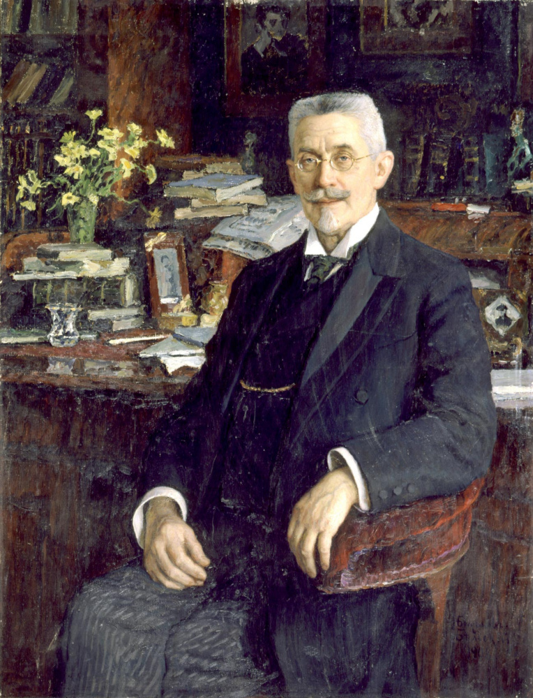 Nikolay Petrovich Bogdanov-Belsky. Portrait of V.I. Sergeevich