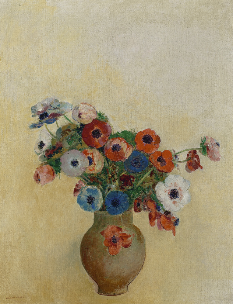 Odilon Redon. Anemones