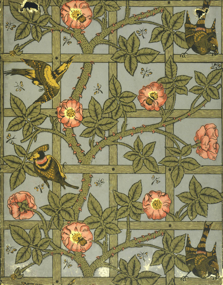 William Morris. Grate of the Garden