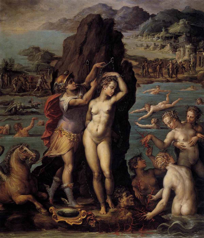 Giorgio Vasari. Persée et Andromède