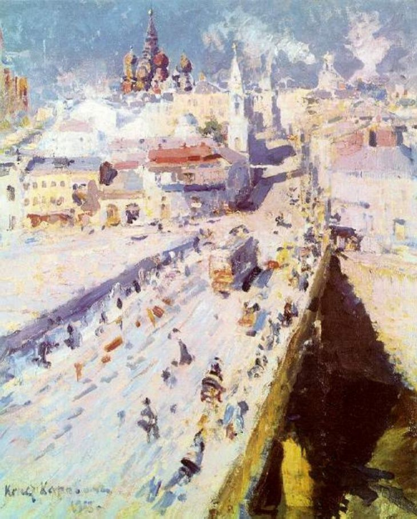 Old Moscow, 1913 by Konstantin Korovin: History, Analysis & Facts