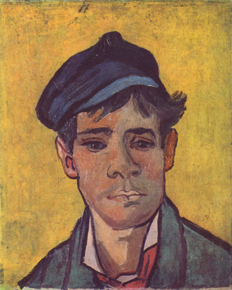 Vincent van Gogh. Young man in hat