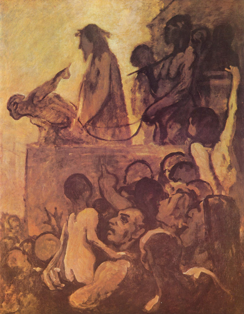 Honore Daumier. Behold The Man