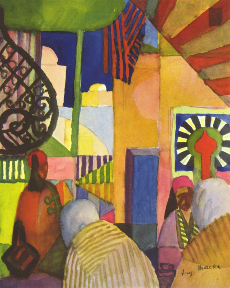 August Macke. On the market