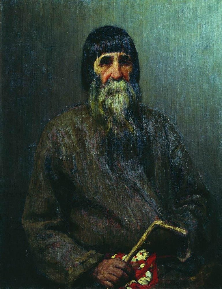 Ilya Efimovich Repin. Portrait of a peasant