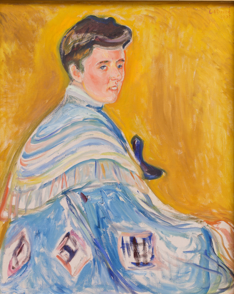 Edward Munch. Portrait Of Hanni Esche