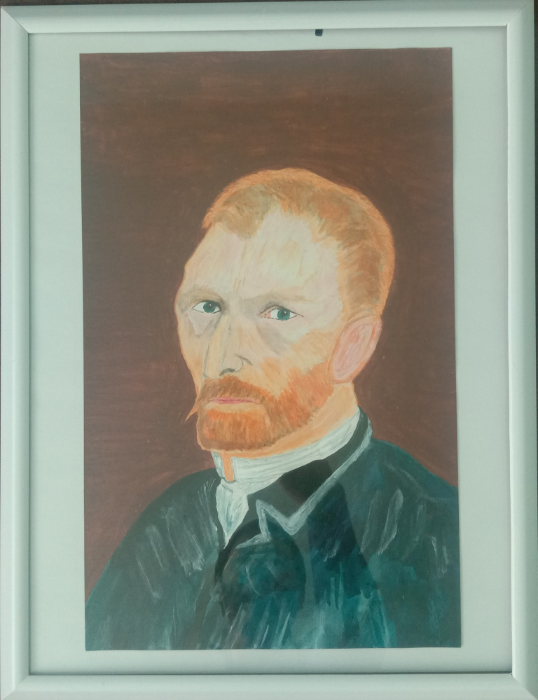 Maxim Alexandrovich Stepochkin. Vincent van Gogh, avtoportret 1886, jesen