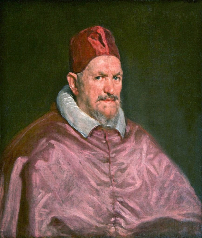 Diego Velazquez. Study for a portrait of Pope innocent X