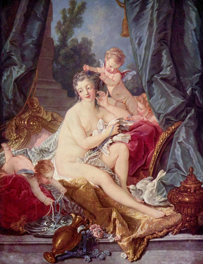 Francois Boucher. The Toilet Of Venus
