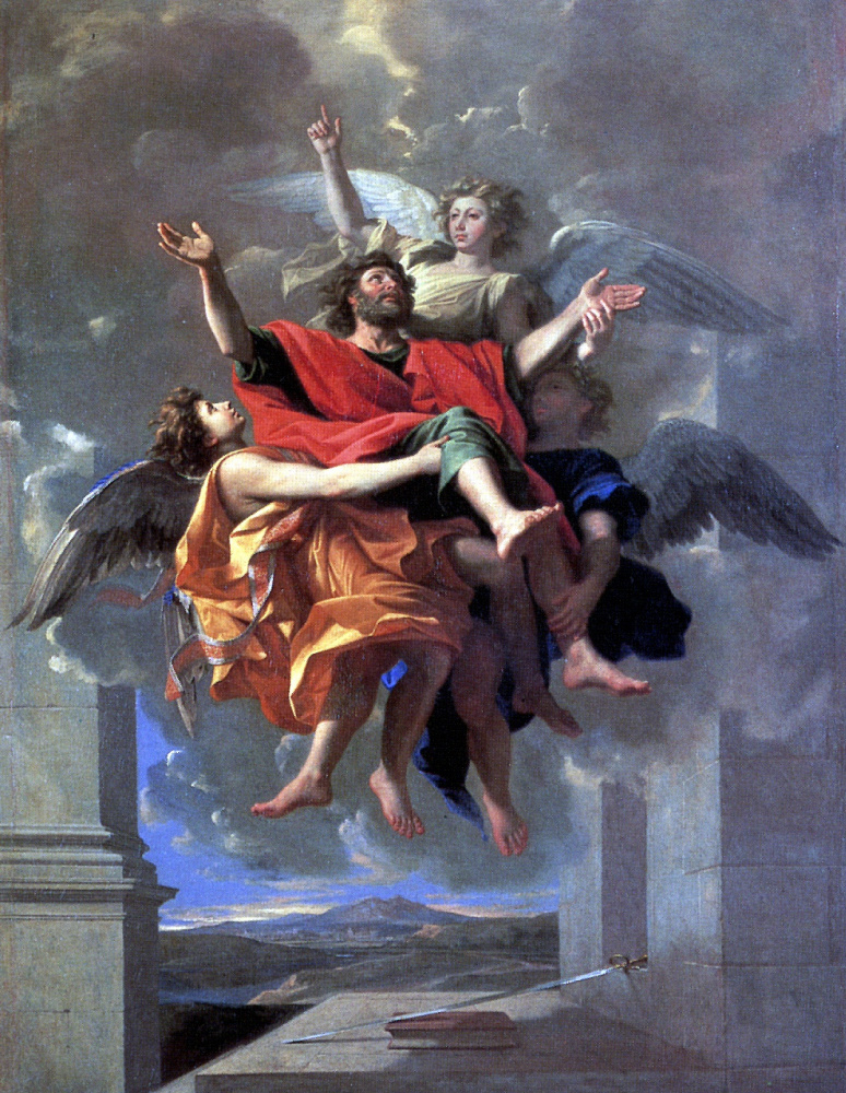 Nicolas Poussin. The Ecstasy Of St Paul