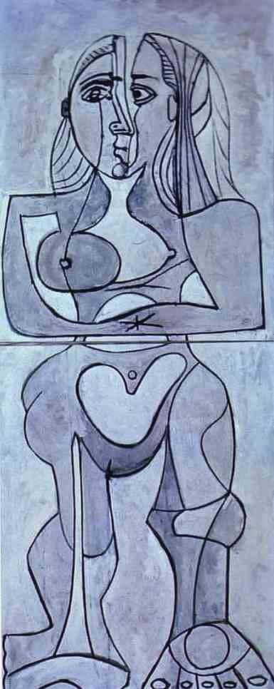 Пабло Пикассо. Монолитная обнаженная