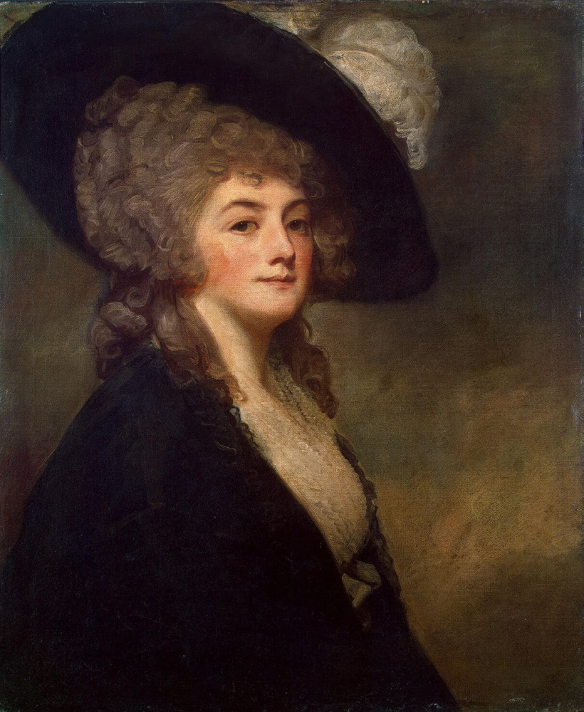 George Romney. Portrait of Mrs. Harriet Greer