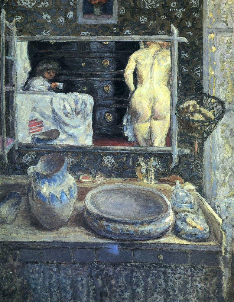 Pierre Bonnard. The Mirror above the Sink