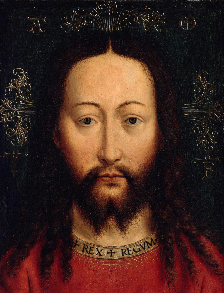 Jan van Eyck. The Face Of Christ