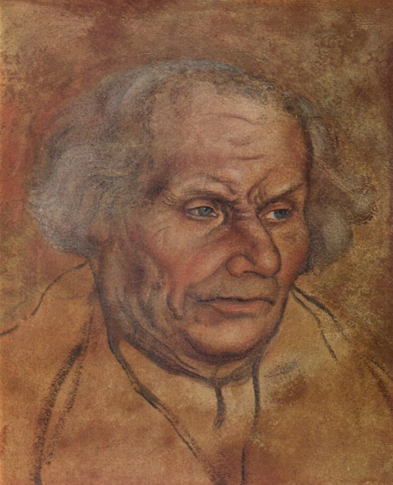 Lucas Cranach the Elder. Portrait of father Luther