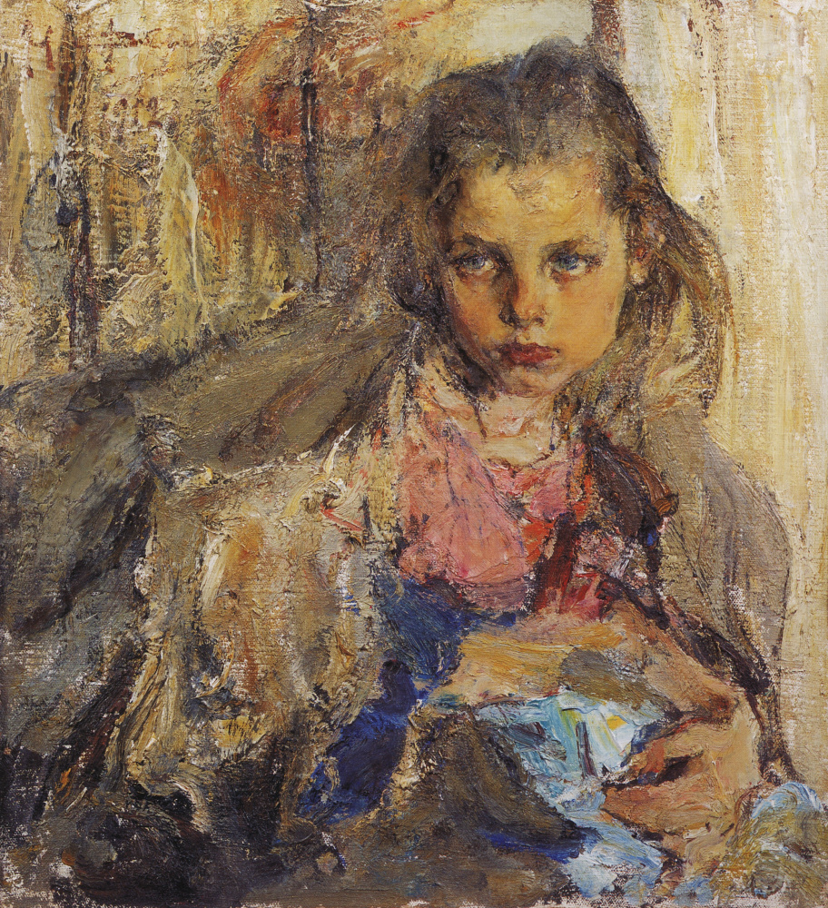 Nicolai Fechin. Portrait Of Katya