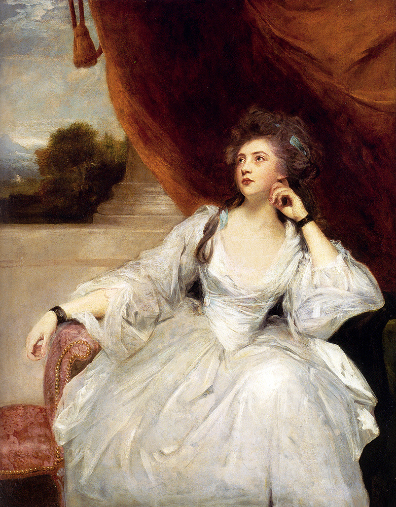 Joshua Reynolds. Portrait of Elizabeth Falconer, Mrs. Stanhope