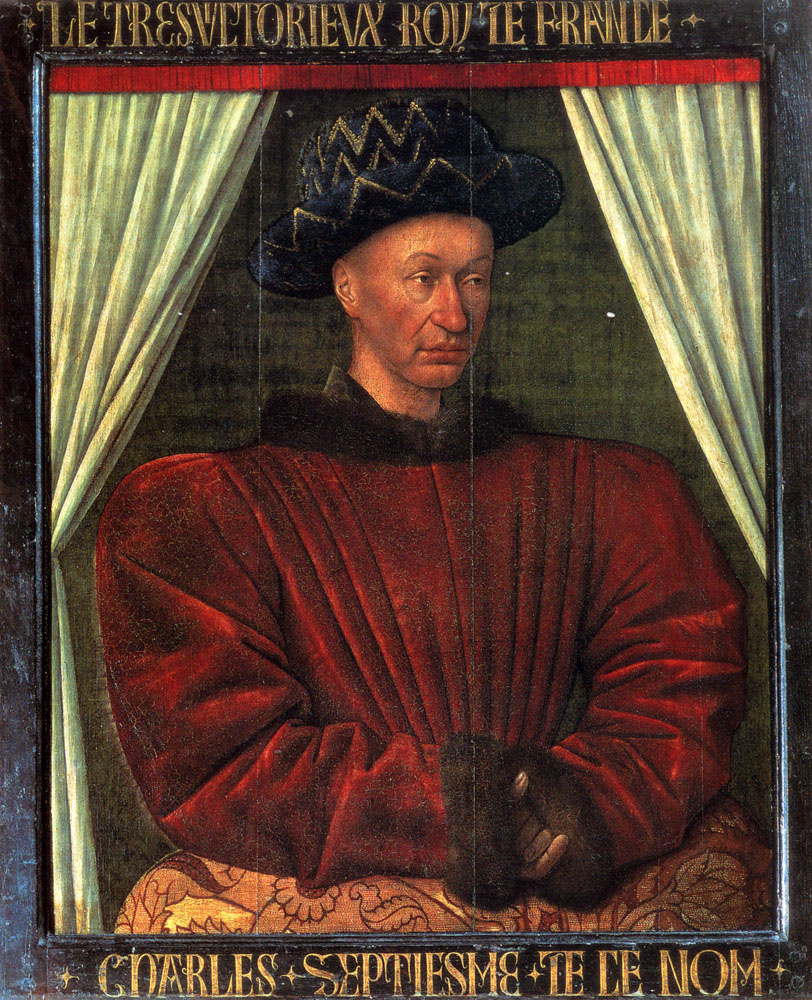 Жан Фуке. Карл VII, король Франции