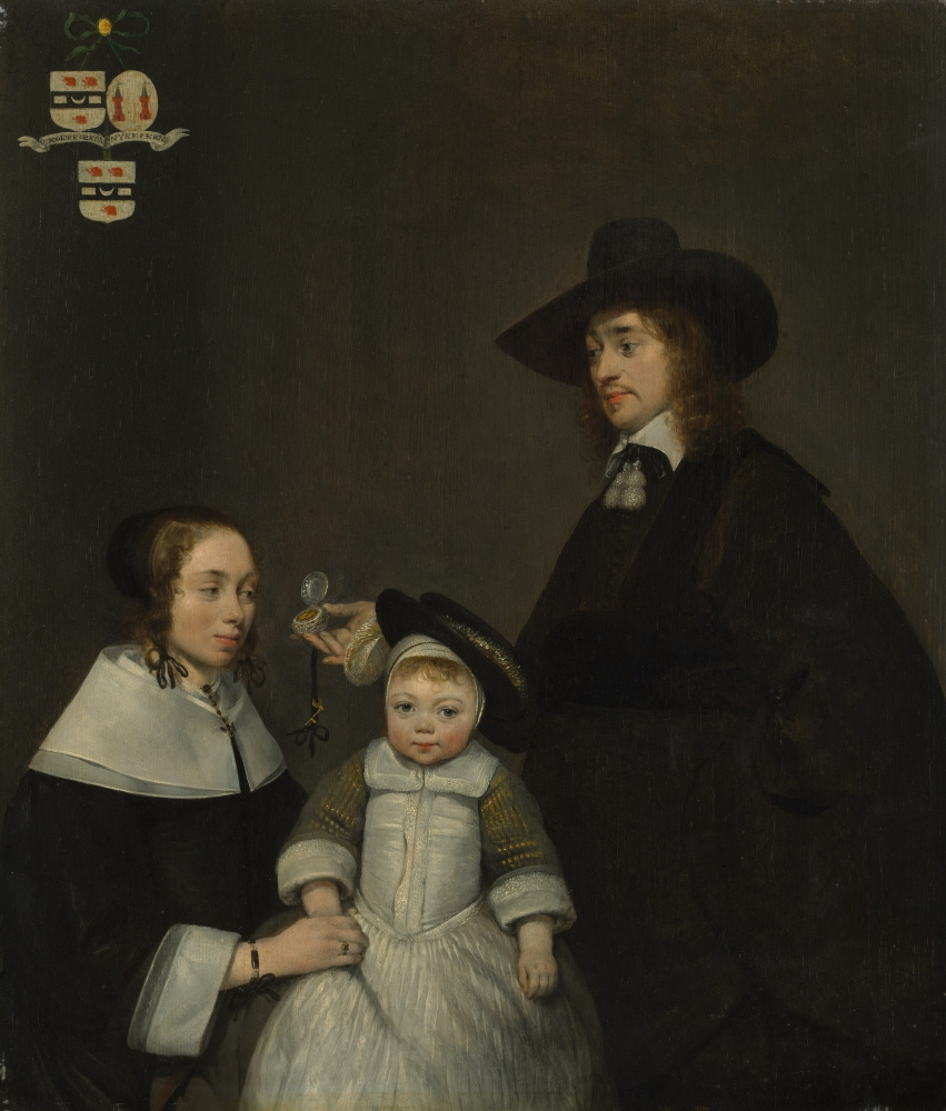 Gerard Terborch (ter Borch). Family of Van Merkerken