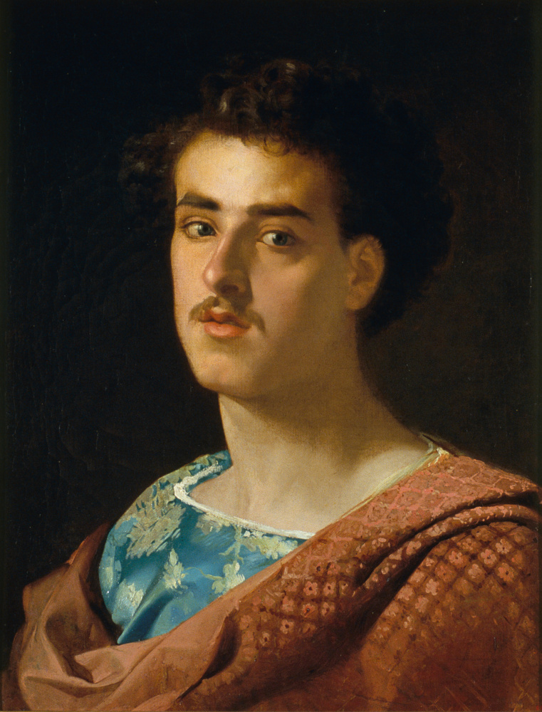Mariano Fortuny y Marsal. Self-portrait