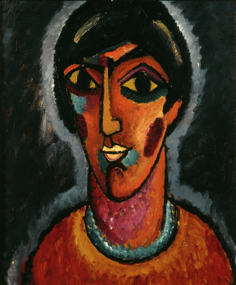 Alexej von Jawlensky. Mujer Bizantina (Labios Brillantes)