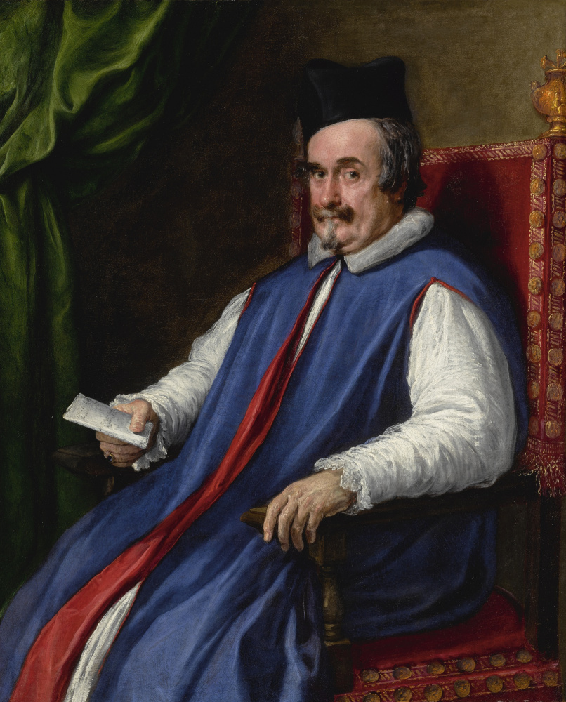 Diego Velazquez. Ritratto di monsignor Cristoforo Segni, Papa Innocenzo X Majordom