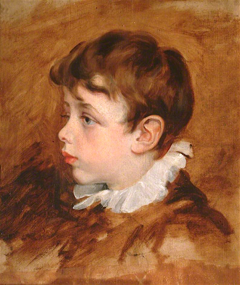 George Frederick Watts. Portrait of a boy