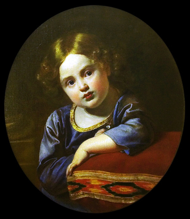 Orest Adamovich Kiprensky. Portrait of Prince E. G. Gagarin as a Child