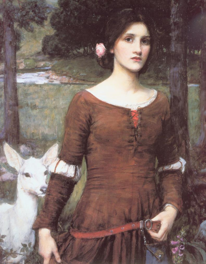 John William Waterhouse. Lady Claire