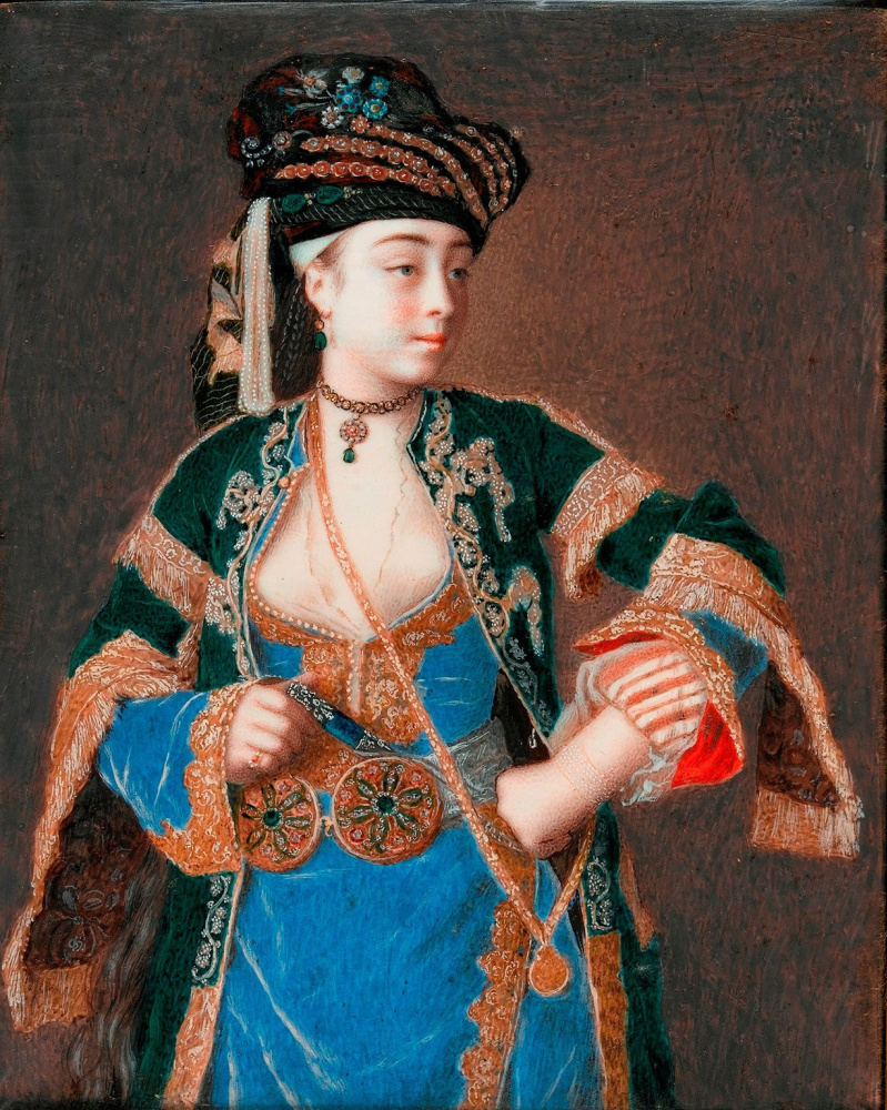 Jean-Etienne Liotard. Laura Tarsi, "Greek lady"