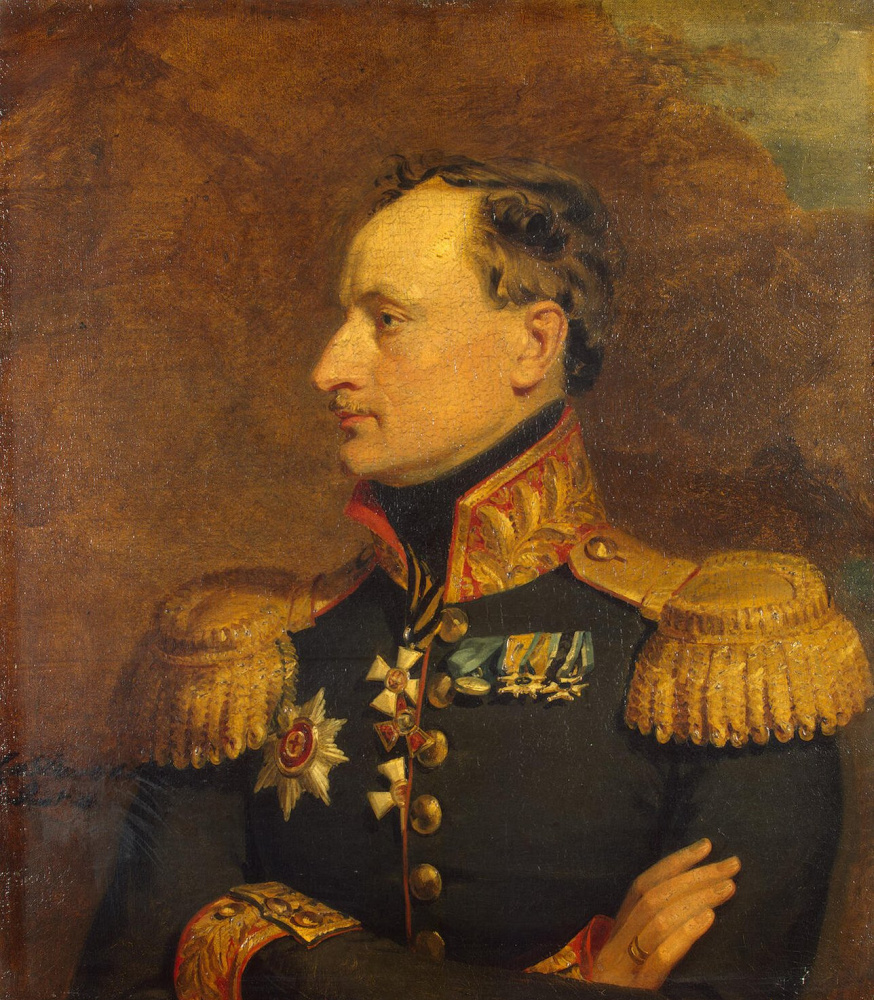 George Dow. Portrait of Konstantin Khristoforovich Benkendorf