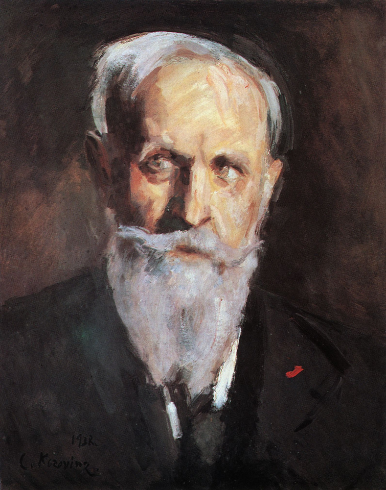 Konstantin Korovin. Self-portrait
