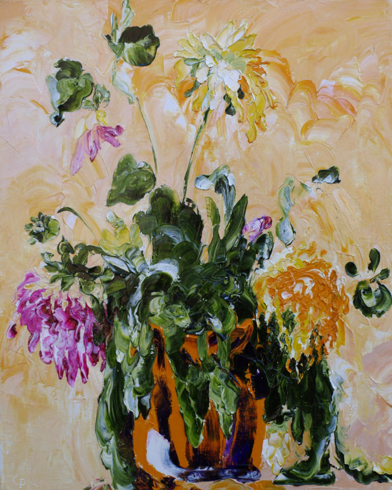 Alexander Ocher Kandinsky-DAE. Wilted bouquet