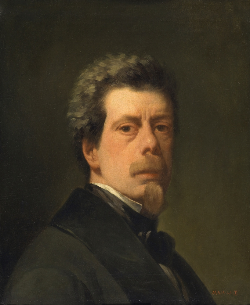 Antonio Maria Esquivel. Self-portrait