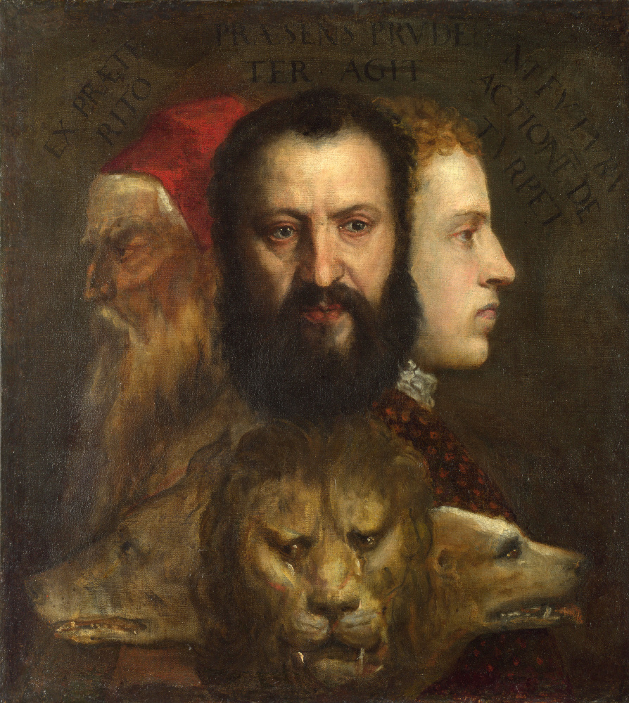 Titian Vecelli. Allegory of prudence