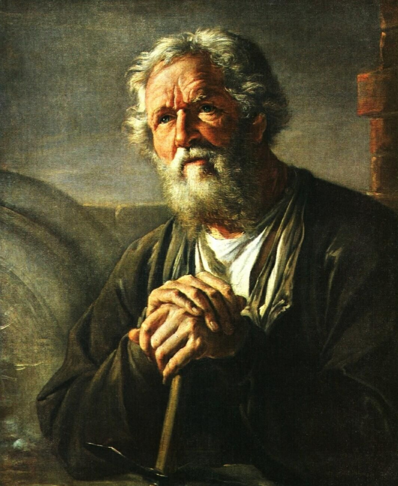 Vasily Andreevich Tropinin. Portrait Of Samson Sukhanov Ksenofontovich