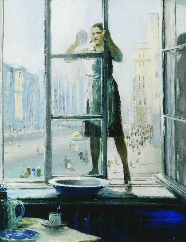 Yuri Ivanovich Pimenov. Spring window