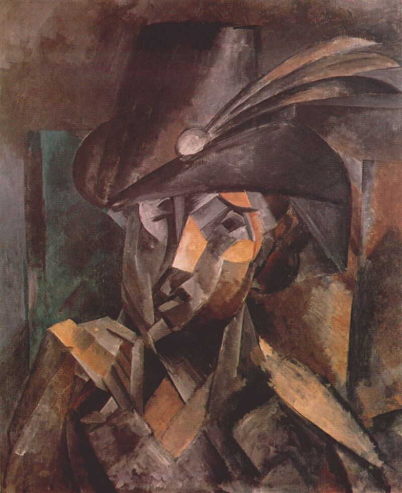 Pablo Picasso. Woman in black hat