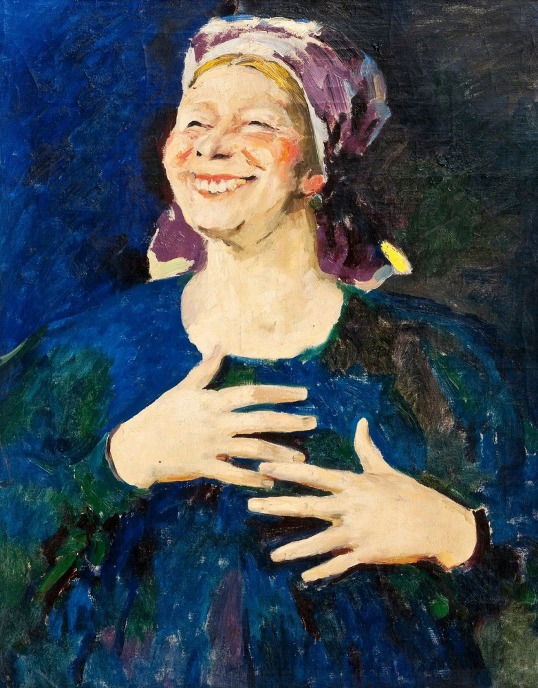 Filipp Andreevich Malyavin. The laughing woman