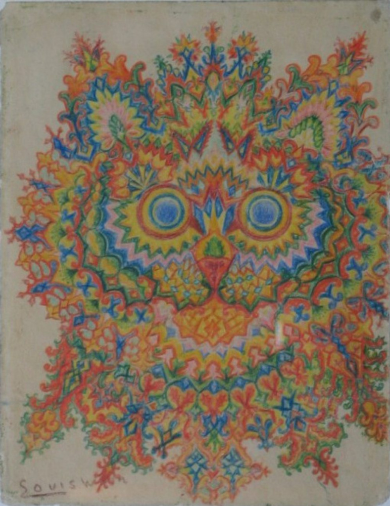 Louis Wain. Ivory Kaleidoscope IV