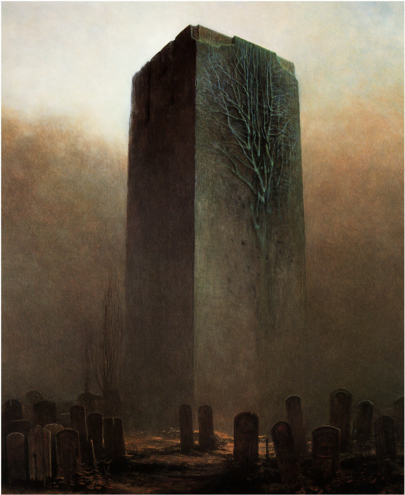 Zdzislaw Beksinsky. Plot 121