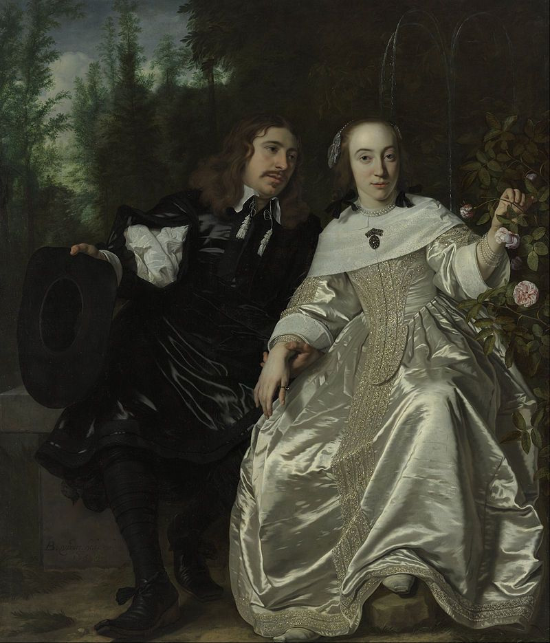 Bartholomeus van der Gelst. Abraham Del Kurt和Maria de Caarsgiter