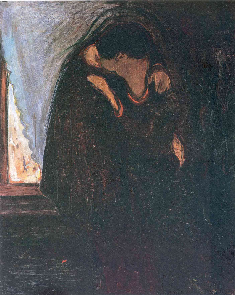 Edward Munch. Kiss