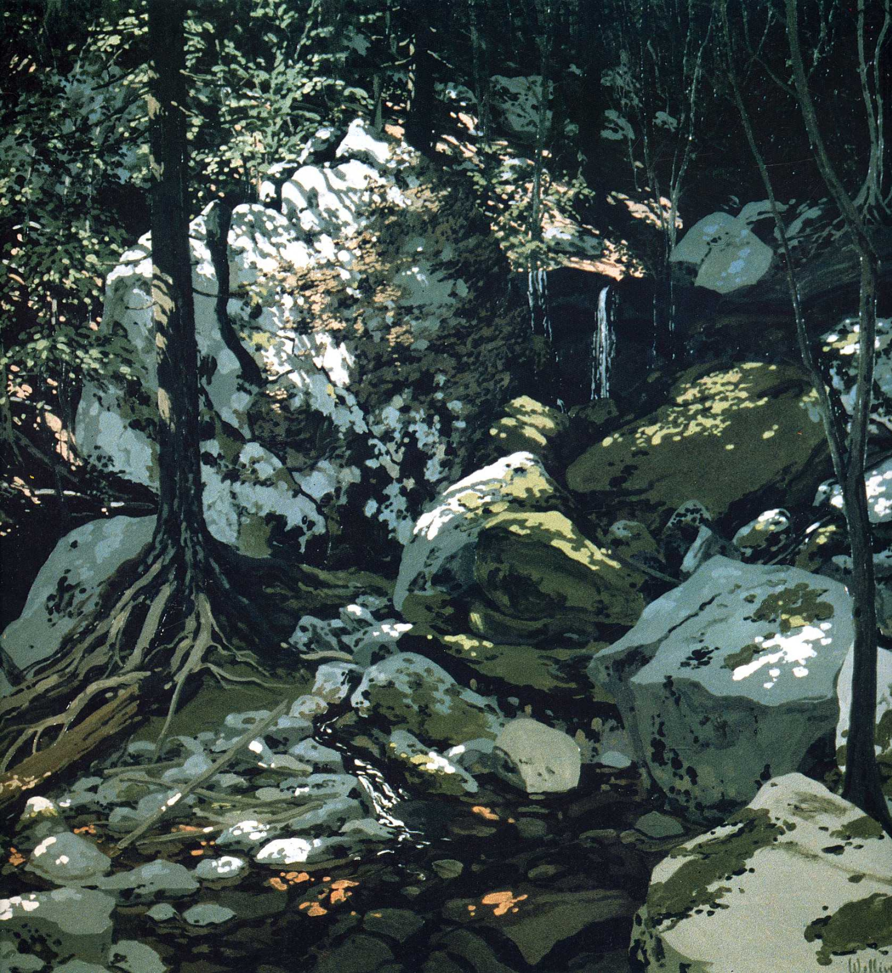 Neil Welliver 情节34：作品描述| Arthive