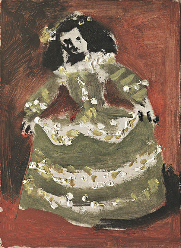 Pablo Picasso. Las Meninas (Isabel de Velasco). Interpretation No. 46