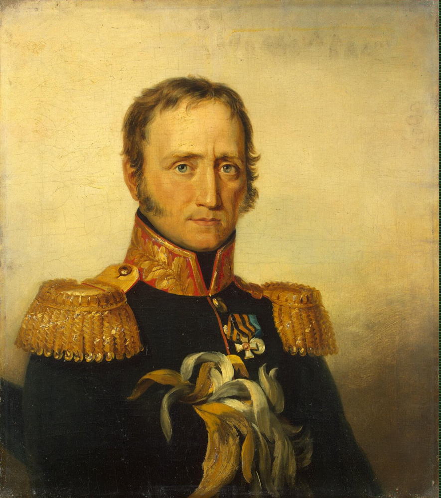 George Dow. Portrait of Mikhail Ivanovich (Francois Michel) Ponset